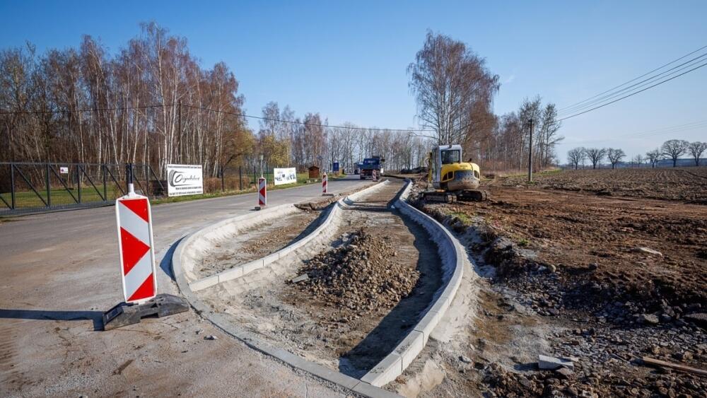 Cyklostezka do areálu Kristýna, foto: Roman Sedláček/www.hradek.cz